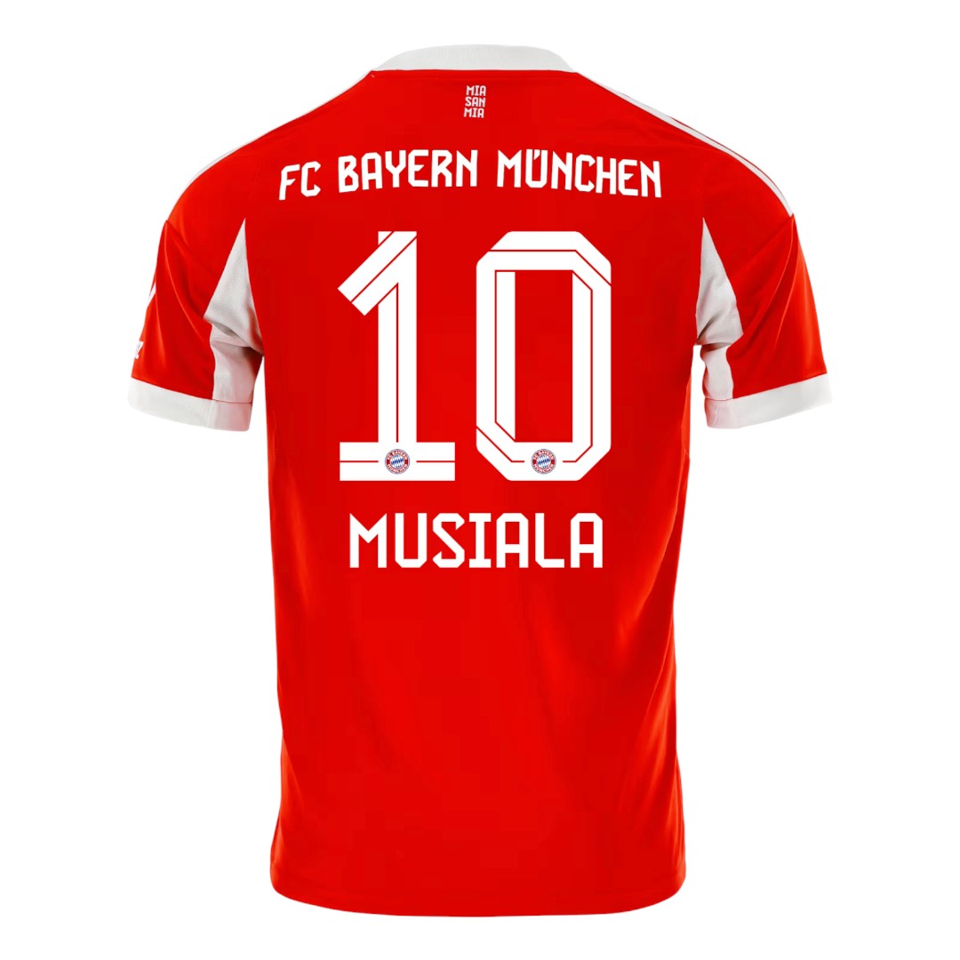 MUSIALA #10 Bayern Munich 25/26 Stadium Men's Home Shirt