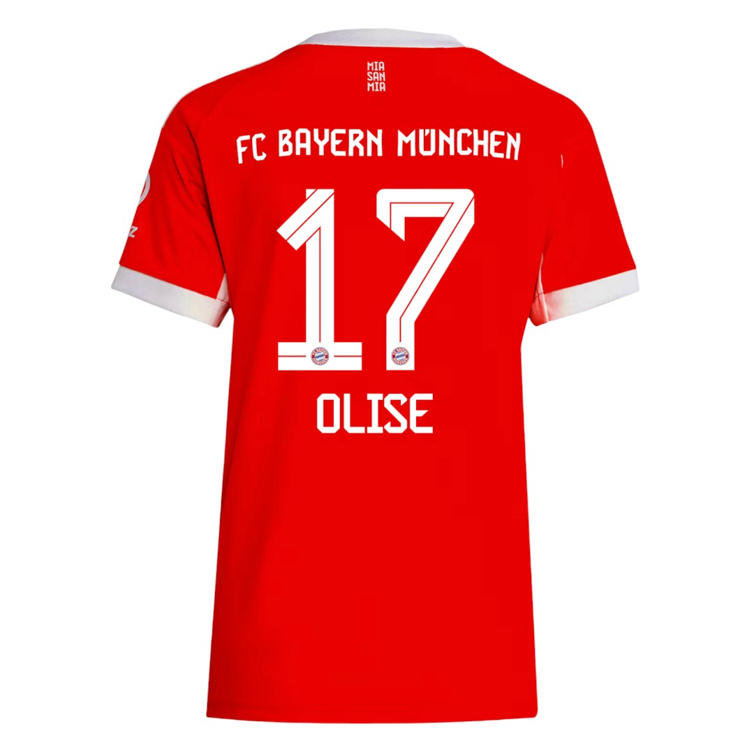OLISE #17 Bayern Munich 25/26 Women's Home Shirt
