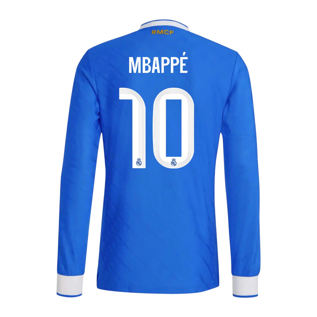 MBAPPÉ #10 Real Madrid 25/26 Men's Third Long Sleeve Shirt