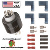 Mercotac 630 Brushless Slip Ring 6‑Circuit Rotary Electrical Connector