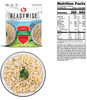ReadyWise 6 CT Case Old Country Pasta Alfredo with Chicken Emergency Food Supply