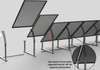 IntegraRack IR-45ASAA BallastRack™Seasonably Adjustable Solar Module Rack Silver