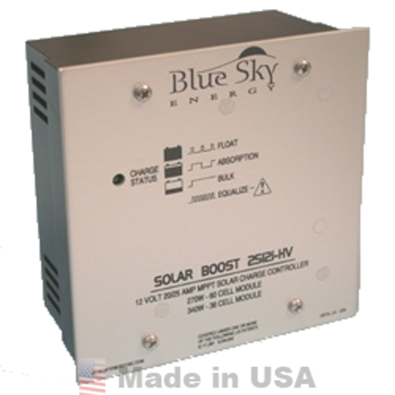 Blue Sky Solar Boost 2512i-HV MPPT Solar Charge Controller, 25A, 12V