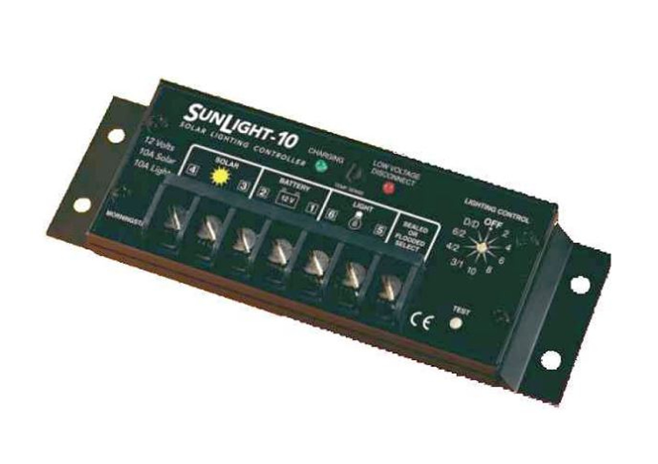 Morningstar SunLight SL-10L-24V 10A, Lighting Controller with LVD