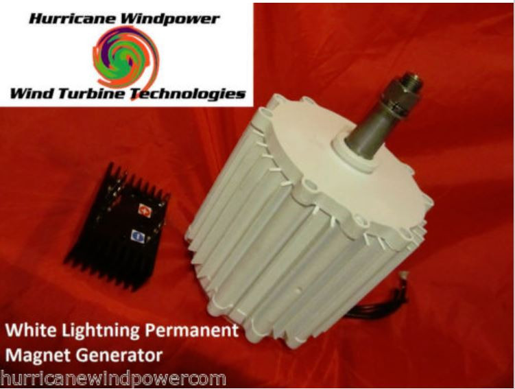 Home DIY Wind Generator Kit Hurricane Vector Wind Turbine 1000 Watt 24 Volt