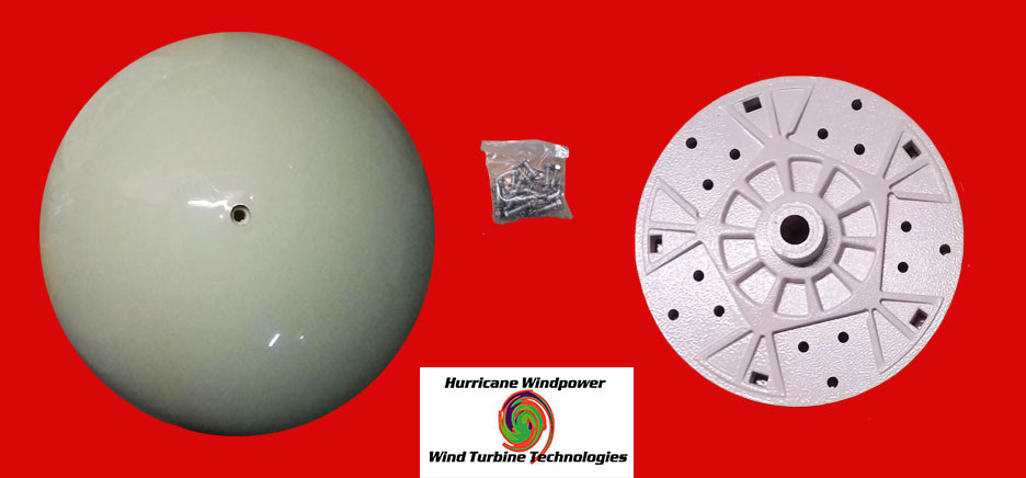 Hurricane Wind Power 28 Inch Wind Turbine Generator Stealth Storm Wind Turbine Blade Set with Hub and Nose Cone Fits White Lightning Wind Generator