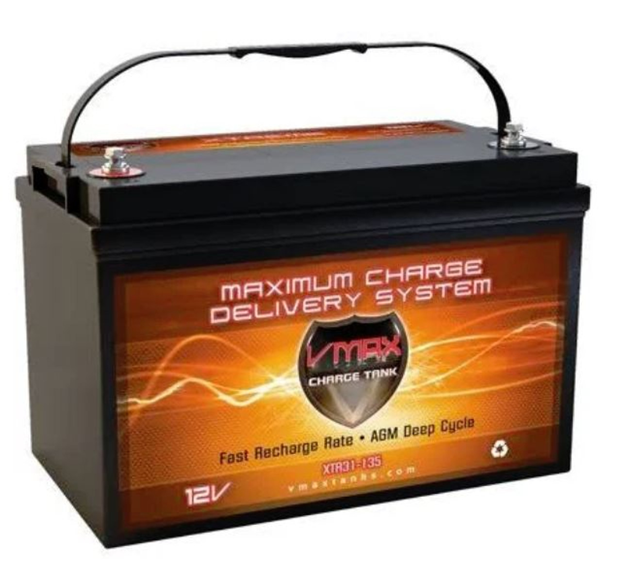 VMAX Charge Tank XTR31-135 12 Volts 135AH Deep Cycle, XTREME AGM Battery