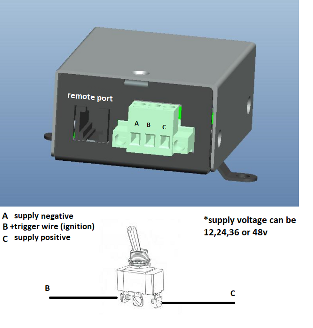 AIMS Ignition or Toggle Relay Switch