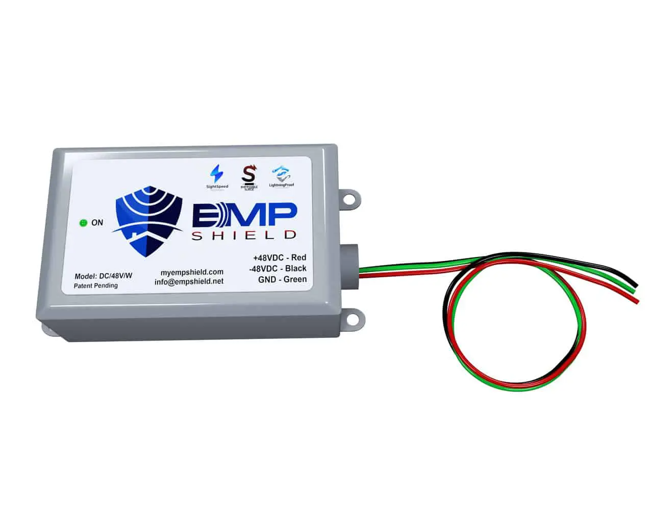 EMP Shield Dual-DC-48V-W Dual 48 Volt DC for Solar and Wind Systems