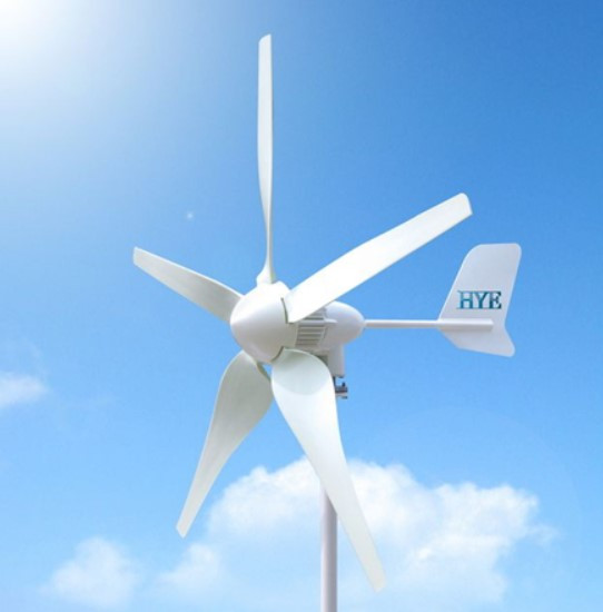 ❁⃘Hinael❁⃘ HYE HY-400L/12V 400W 12V Wind Turbine Kit, 5 Blade, Flange Connection