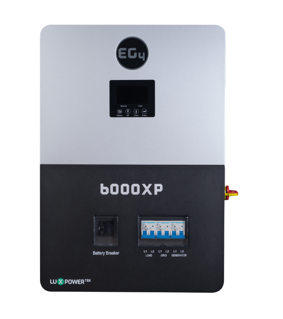 EG4 6000XP Off-Grid Inverter 8000W PV Input 6000W Output 480V VOC Input 48V 120/240V Split Phase All-In-One Solar Inverter