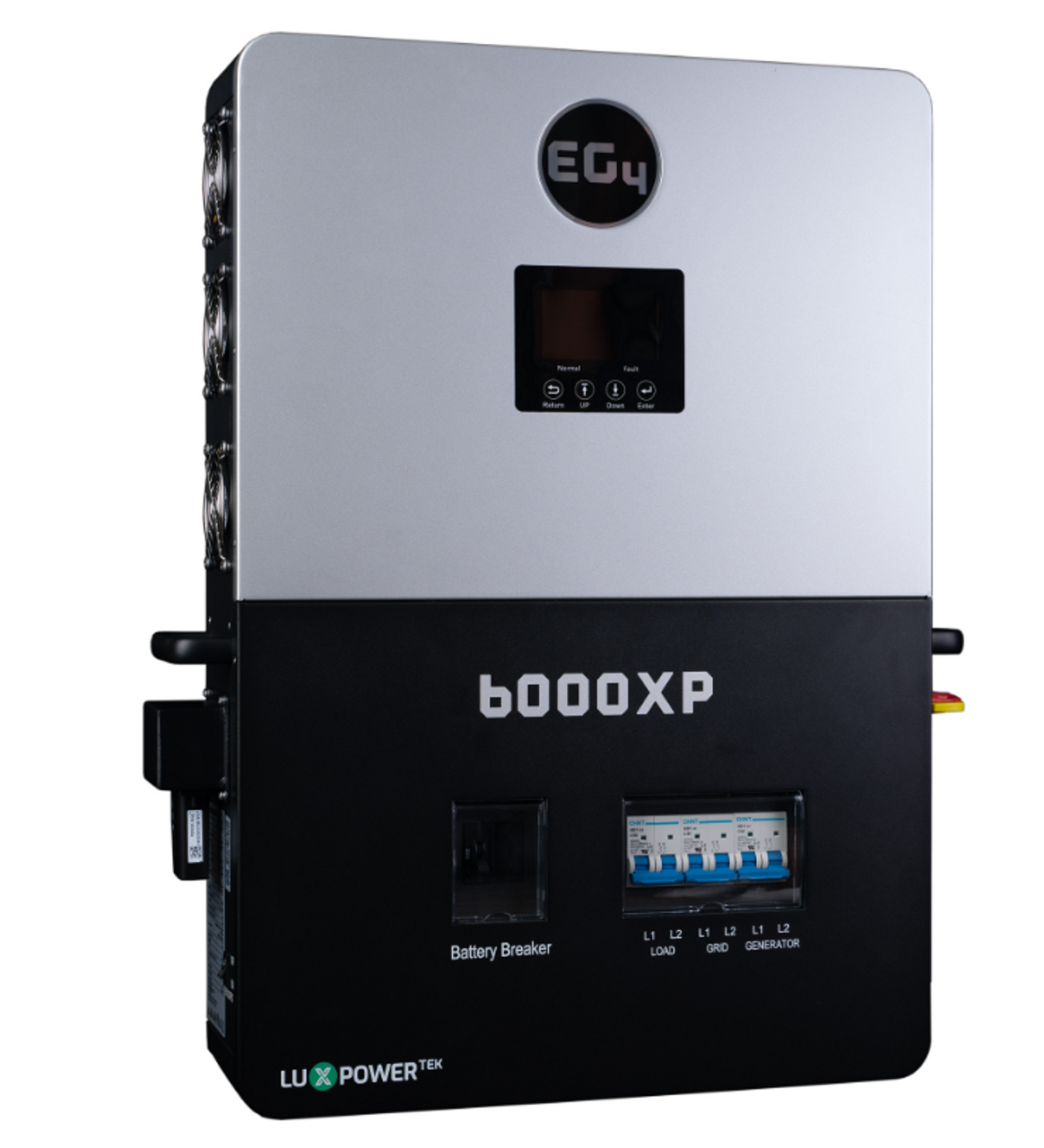 EG4 6000XP Off-Grid Inverter 8000W PV Input 6000W Output 480V VOC Input 48V 120/240V Split Phase All-In-One Solar Inverter