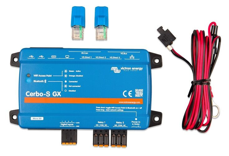 Victron Energy BPP900450120 Cerbo-S GX Panels and System Monitoring