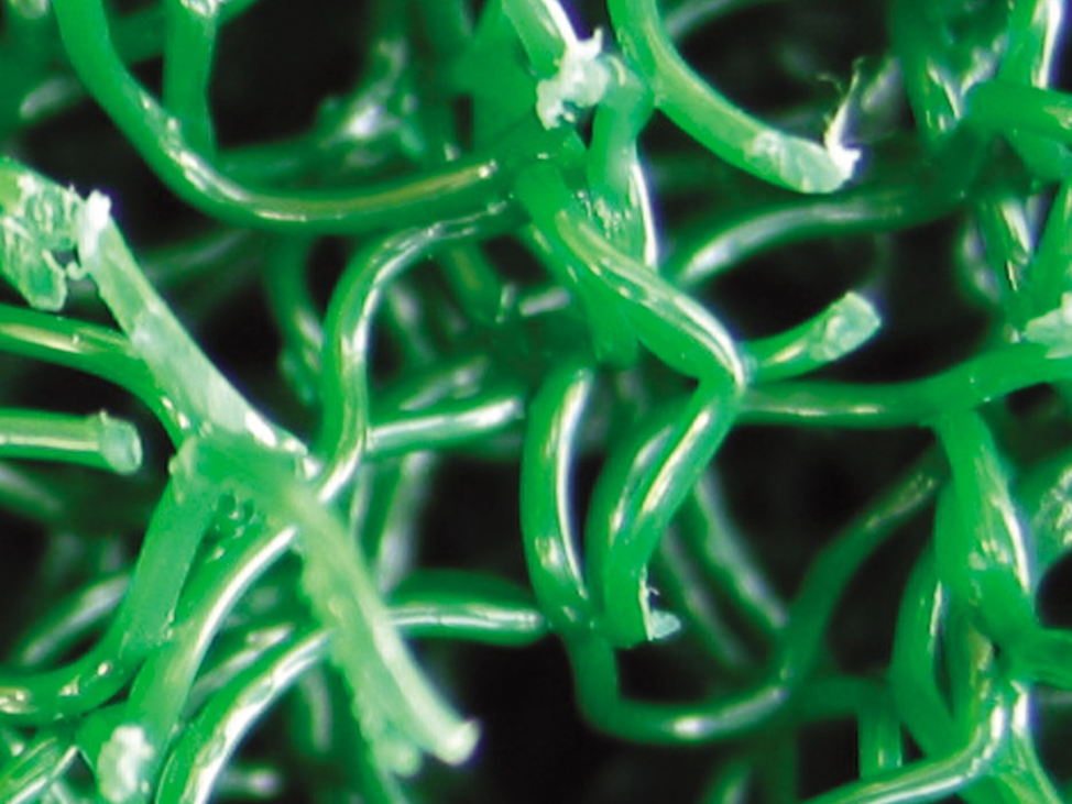 Roll Matala 37" Filter Media Coil for Barrel & Vortex Filters – Color Green