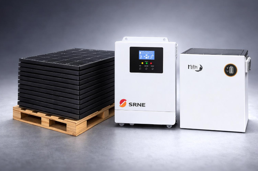 Homestead 5K Solar Kit 5kW Off‑Grid System 4.5kW Array 16kWh Battery