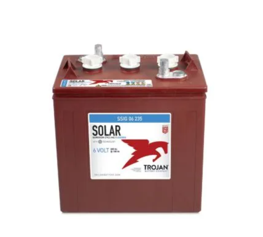 Trojan Battery SSIG‑06‑235 6V 235Ah Deep Cycle Golf Cart Battery