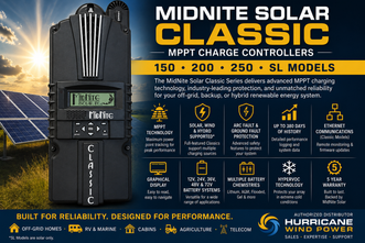 MidNite Solar Classic Charge Controllers: Choosing Between the Classic 150, 200, 250, and SL Models
