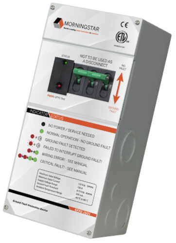 Morningstar GFPD-150V Ground Fault Protection Device 150V