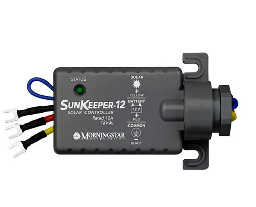 Morningstar SunKeeper SK-12 12A, 12V PWM Charge Controller