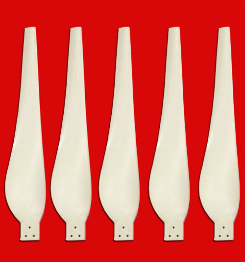 Hurricane Wind Power 36 Inch Wind Turbine Generator Stealth Storm Wind Turbine Blade Set with Hub and Nose Cone Fits White Lightning Wind Generator