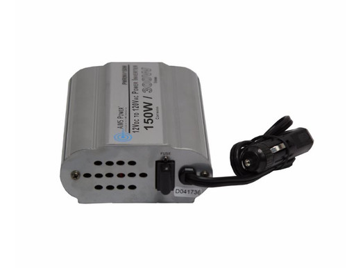 AIMS 150 Watt Modified Sine Wave Power Inverter 12 Volt with 2 USB Ports PWRINV150W