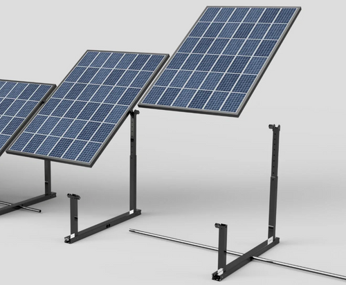 IntegraRack IR-40FSAB BallastRack™ Fixed Adjustable Angle Solar Module Rack - Black Zinc Electroplated Steel IntegraRack IR-40FSAB BallastRack™ Fixed Adjustable Angle Solar Module Rack - Black Zinc Electroplated Steel