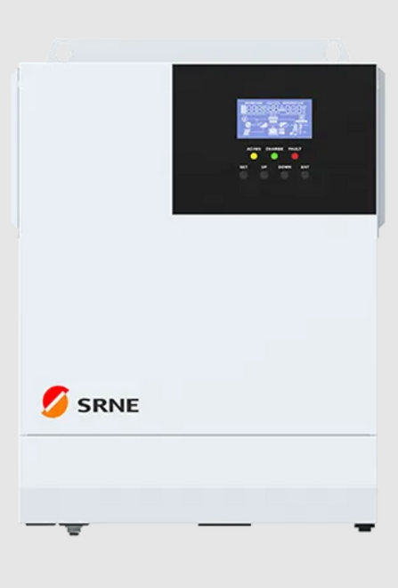 SRNE HF4850U80‑H 5000W 48V Inverter Charger w/5200W MPPT 120VAC Solar