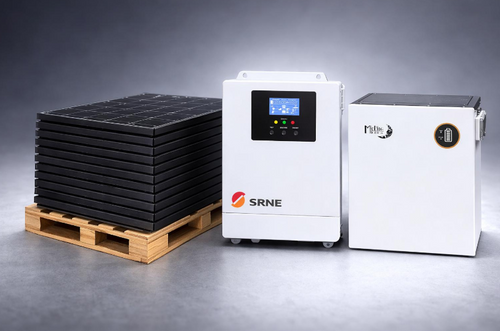 Homestead 5K Solar Kit 5kW Off‑Grid System 4.5kW Array 16kWh Battery