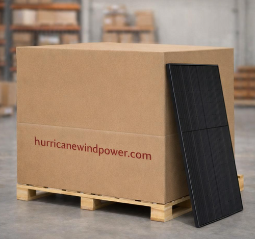 Meyer Burger MB-B120AYB-375 375W HJT Solar Panel Black Frame SWCT High Efficiency