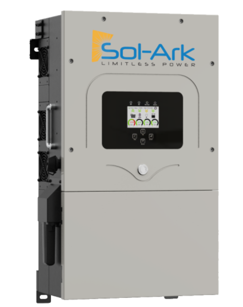 Sol-Ark SA-5K-1P 5kW Hybrid Inverter 48V 120V NEMA-3R Indoor/Outdoor Free Ship
