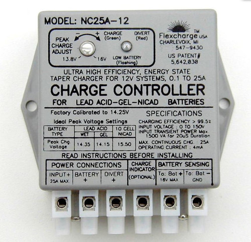 Flexcharge NCHC3610036 Volt 100 Amp Solar and Wind Charge Controller 