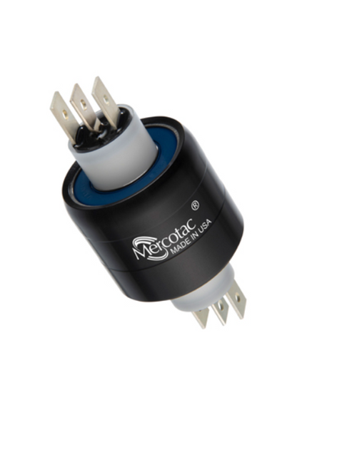 Mercotac 330 Brushless Slip Ring 3‑Circuit 30A Rotary Electrical Connector