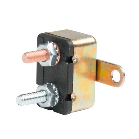 12 Volt 50 Amp DC Auto Reset Circuit Breaker Type 1 for Wind