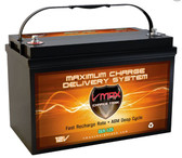 VMAX Charge Tank SLR125, 125AH Deep Cycle AGM Solar Battery