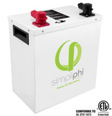 Simpliphi Lithium Ferro Phosphate (LFP) Battery 48VDC 3.8KwH 60A Deep-Cycle 75Ah PHI-3.8-48-M