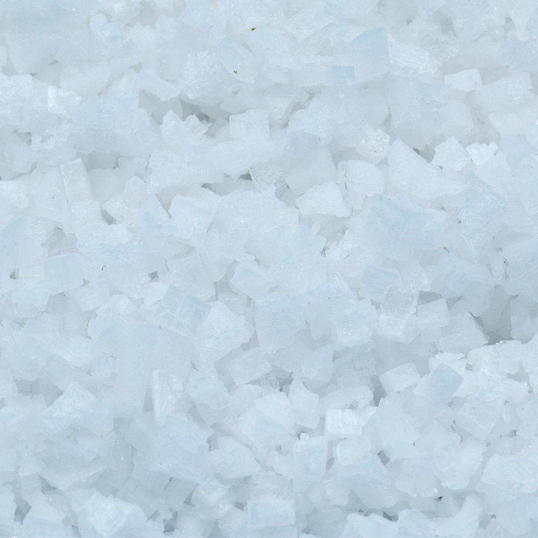 Appalachian sea salt, hand harvested by J.Q. Dickinson Salt