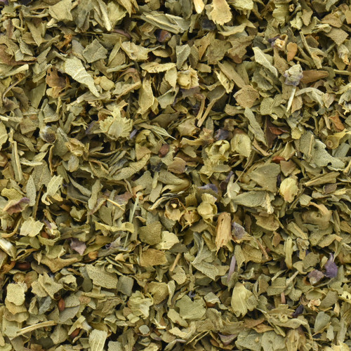 basil leaf, organic, cut & sifted