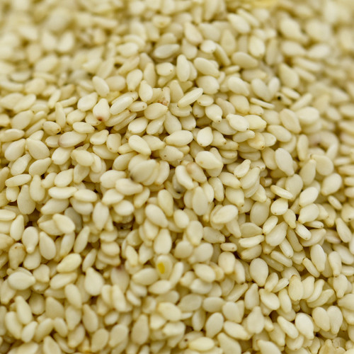 sesame seed, white, hulled
