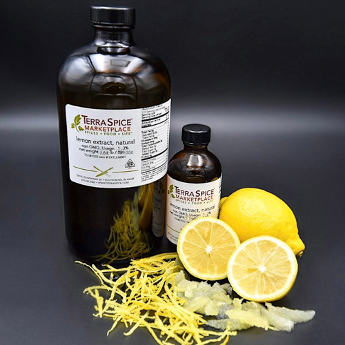 lemon extract, natural
