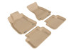 3D MAXpider L1AD02701502 - KAGU Floor Mat; Tan; 4 pc.; Front and Rear;
