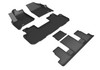 3D MAXpider L1BC04001509 - 2018-2020 Buick Enclave Kagu 1st & 2nd & 3rd Row Floormats - Black