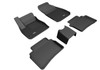 3D MAXpider L1BC03901509 - 2018-2020 Buick Regal Kagu 1st & 2nd Row Floormats - Black