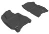 3D MAXpider L1FR03711509 - 2011-2012 Ford/Mazda Escape/Tribute Kagu 1st Row Floormat - Black