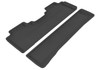 3D MAXpider L1HD03921509 - 2006-2014 Honda Ridgeline Kagu 2nd Row Floormats - Black