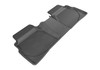 3D MAXpider L1HY03821509 - 2011-2014 Hyundai Sonata/2015 Sonata Hybrid Kagu 2nd Row Floormats - Black