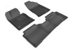 3D MAXpider L1KA02501509 - 2011-2015 Kia Optima Kagu 1st & 2nd Row Floormats - Black