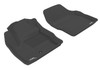 3D MAXpider L1LR00111509 - 2007-2014 Land Rover Lr2 Kagu 1st Row Floormat - Black