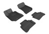 3D MAXpider L1MB05701509 - 2010-2013 Mercedes-Benz E-Class W212 Kagu 1st & 2nd Row Floormats - Black
