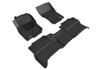 3D MAXpider L1NS06601509 - 05-19 Nissan Frontier Crew Cab With R2 Subwoofer Kagu Black R1 R2 (2 Eyelets)