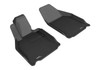 3D MAXpider L1PO01111509 - 2005-2012 Porsche 911 997 Kagu 1st Row Floormat - Black
